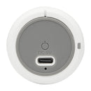 White - Back - Floso Velkis Recycled Plastic Wireless Speaker