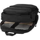 Black - Lifestyle - Floso Puffer Recycled 18L Laptop Backpack