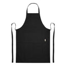 Black - Back - Floso Odisha Organic Cotton Apron