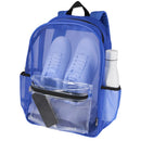 Royal Blue - Pack Shot - Floso Plain Mesh Backpack
