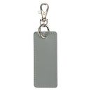 Grey - Side - Floso Resi Plus Rectangle Recycled Keyring