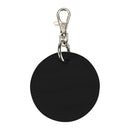 Black - Front - Floso Resi Plus Round Keyring