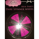 Black-Pink - Front - Floso Dare Wheel Hen Night Spinner