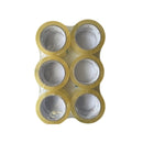 Clear - Front - Floso Plain Tape (Pack of 6)