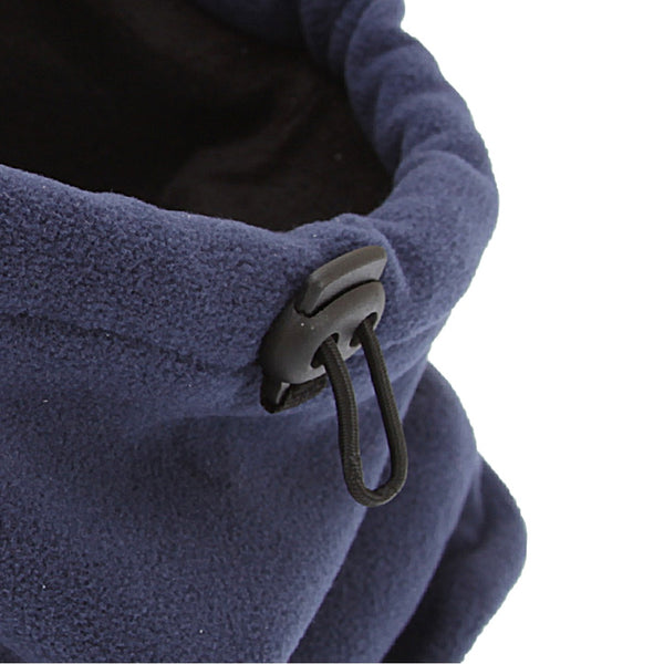 Navy - Back - FLOSO Mens Fleece Thermal Winter Neck Snood