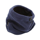 Navy - Front - FLOSO Mens Fleece Thermal Winter Neck Snood