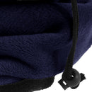 Navy - Back - FLOSO Womens-Ladies Multipurpose Fleece Neckwarmer Snood - Hat