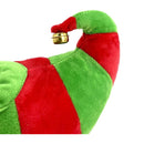 Green-Red-White - Lifestyle - Floso Mens Elf Slip-on Slippers