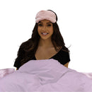 Pink - Side - Floso Rest Easy Weighted Eye Mask