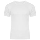 White - Front - FLOSO Mens Thermal Underwear Short Sleeve T-Shirt Vest Top (Standard Range)