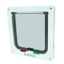 White - Front - Floso Doras Cat Flap