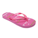 Pink - Front - FLOSO Childrens-Kids Girls Bird Flip Flops