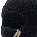 Black - Back - FLOSO Mens Thermal Thinsulate Balaclava With Eye Hole (3M 40g)