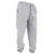 Sport Grey - Front - FLOSO Mens Elasticated Jog Pants - Jogging Bottoms (Closed Cuff)