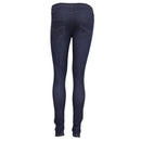 Denim - Back - FLOSO Ladies-Womens Jeggings (Jean Look Leggings)