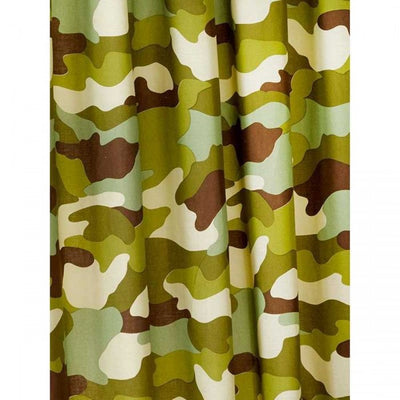 Front - Floso Lined Camouflage Curtains