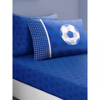 Front - Floso Football Fitted Sheet Set