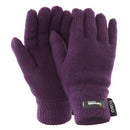 Front - FLOSO Ladies/Womens Thinsulate Thermal Knitted Gloves (3M 40g)