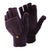 Front - FLOSO Ladies/Womens Winter Capped Fingerless Magic Gloves