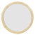 Front - Floso Lustre Bamboo Hand Mirror