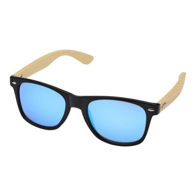 Front - Floso Unisex Adult Hue Bamboo Sunglasses