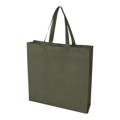 Front - Floso EcoSeal Non-Woven Gusseted 12L Tote Bag