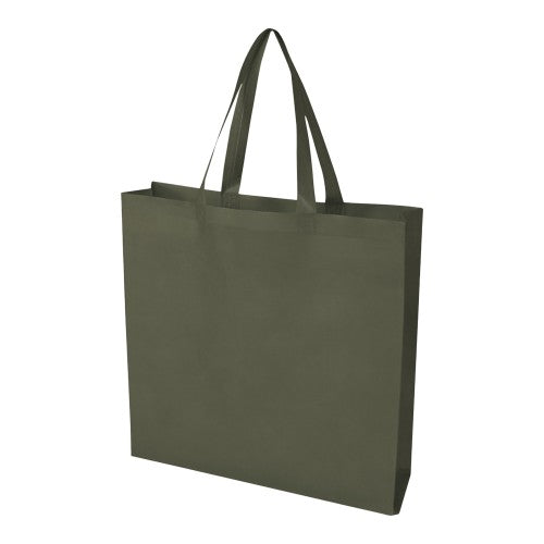 Front - Floso EcoSeal Non-Woven Gusseted 12L Tote Bag