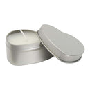 Front - Floso Blissful Vanilla Heart Scented Candle
