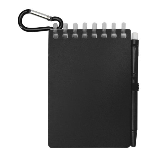 Transparent - Front - Floso Lig Mini Notebook with Pen