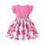 Front - Floso Baby Girls Floral Dress (Pack of 2)