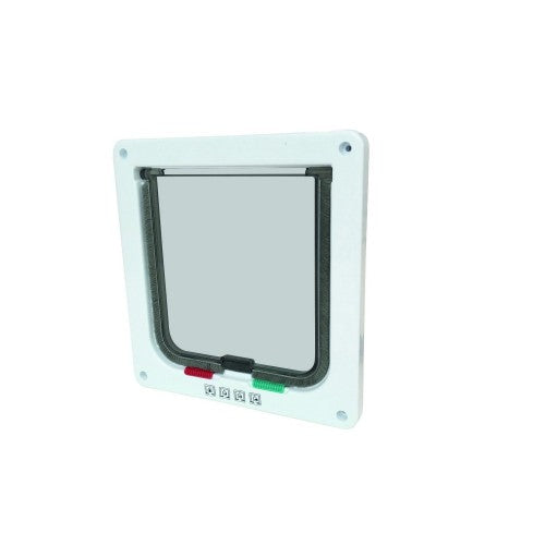Grey - Front - Floso Doras Cat Flap