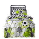 Multicoloured - Front - Floso Football Duvet Cover Set