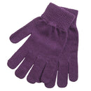 Purple - Back - FLOSO Ladies-Womens Thinsulate Thermal Knitted Gloves (3M 40g)