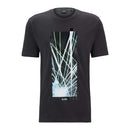 Charcoal - Front - Floso Mens Seasonal Artwork T-Shirt