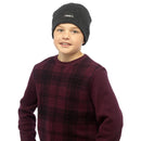 Charcoal - Back - FLOSO Childrens-Kids Plain Thinsulate Thermal Winter Beanie Hat (3M 40g)