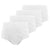 White - Front - FLOSO Mens 100% Cotton Interlock Y-Front Underwear (Pack Of 4)