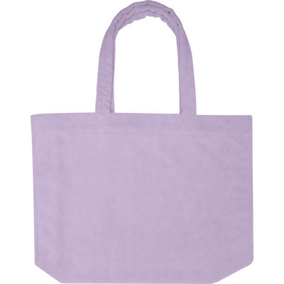 Lilac - Front - Floso Siam Terrycloth Beach Recycled 13L Tote Bag