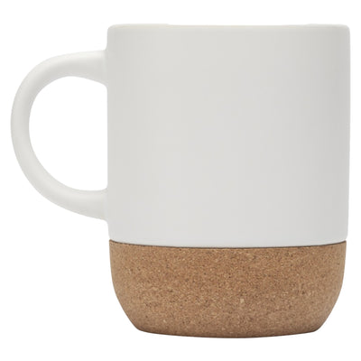 White - Front - Floso Billie Cork Ceramic Sublimation 300ml Mug