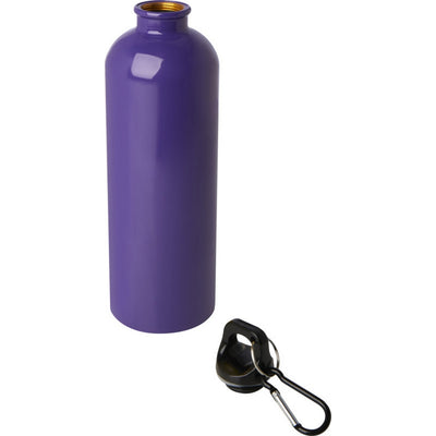 Purple - Back - Floso Oregon Stainless Steel Single Wall 750ml Water Bottle