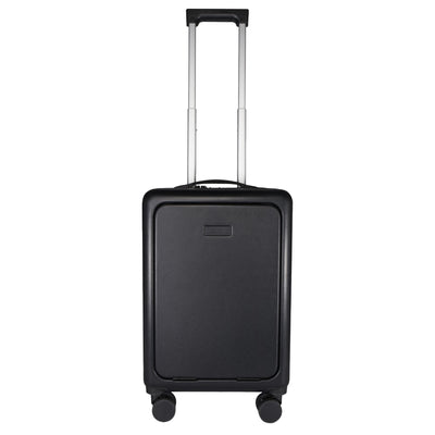 Solid Black - Front - Floso Rover Pro Recycled 40L Trolley Bag