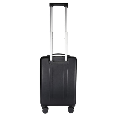 Solid Black - Back - Floso Rover Pro Recycled 40L Trolley Bag