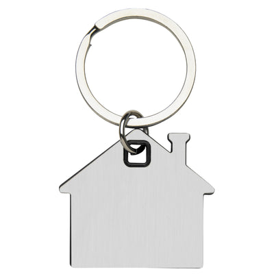 Solid Black - Front - Floso Nook House Keyring