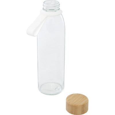 Transparent - Side - Floso Porto Bamboo 500ml Water Bottle
