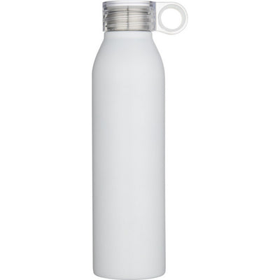 White - Front - Floso Grom Recycled Stainless Steel 650ml Water Bottle