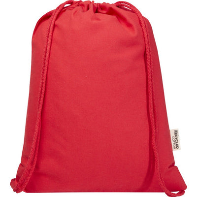 Red - Back - Floso Oregon Recycled 5L Drawstring Bag