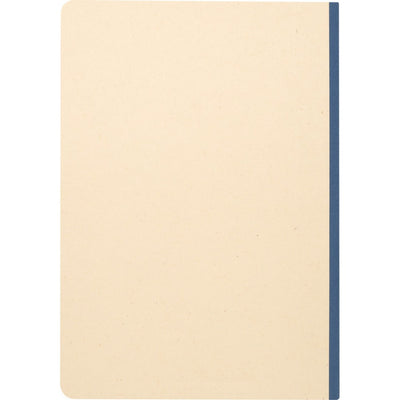 Ocean Blue - Side - Floso Liliana Sugarcane A5 Notebook