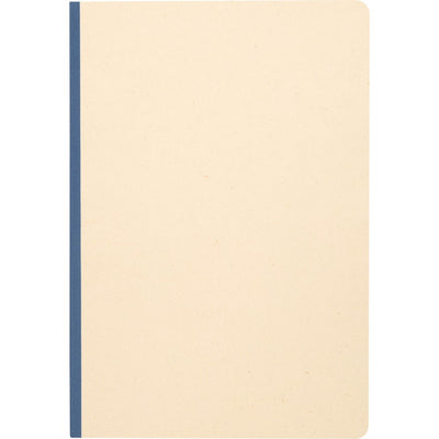 Ocean Blue - Back - Floso Liliana Sugarcane A5 Notebook