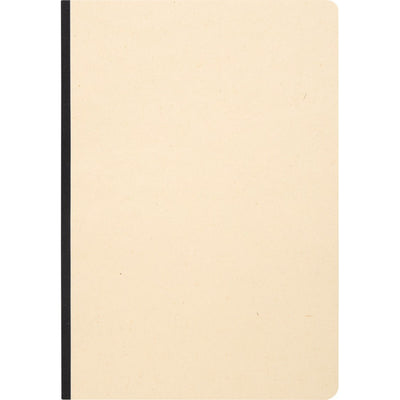 Solid Black - Side - Floso Liliana Sugarcane A5 Notebook