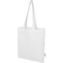 White - Front - Floso Madras Recycled Cotton 7L Tote Bag