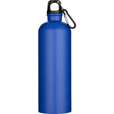 Royal Blue - Back - Floso Oregon Recycled Stainless Steel Carabiner Clip 750ml Water Bottle